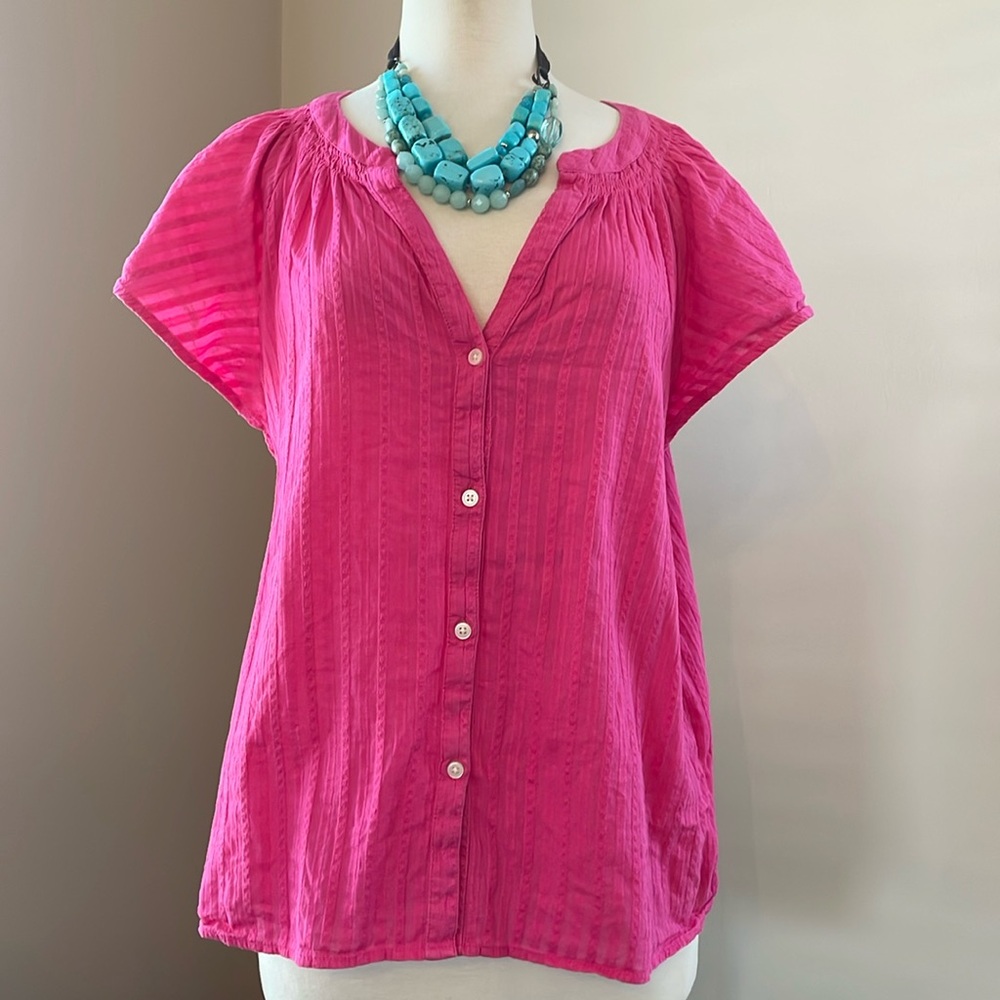 LOFT Pink Blouse